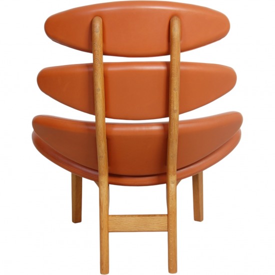 For Sale | Poul M. Volther Corona chair in cognac aniline leather